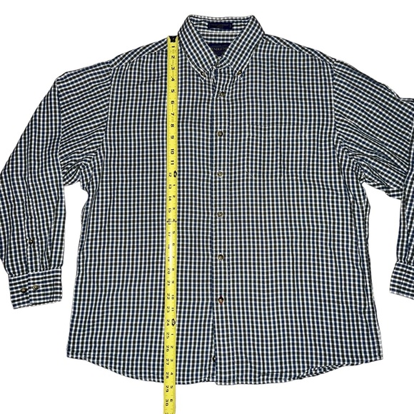 Pendleton Oxford Cloth Shirt Men’s Checkered Button Down Dress Shirt Size Large - Picture 11 of 16